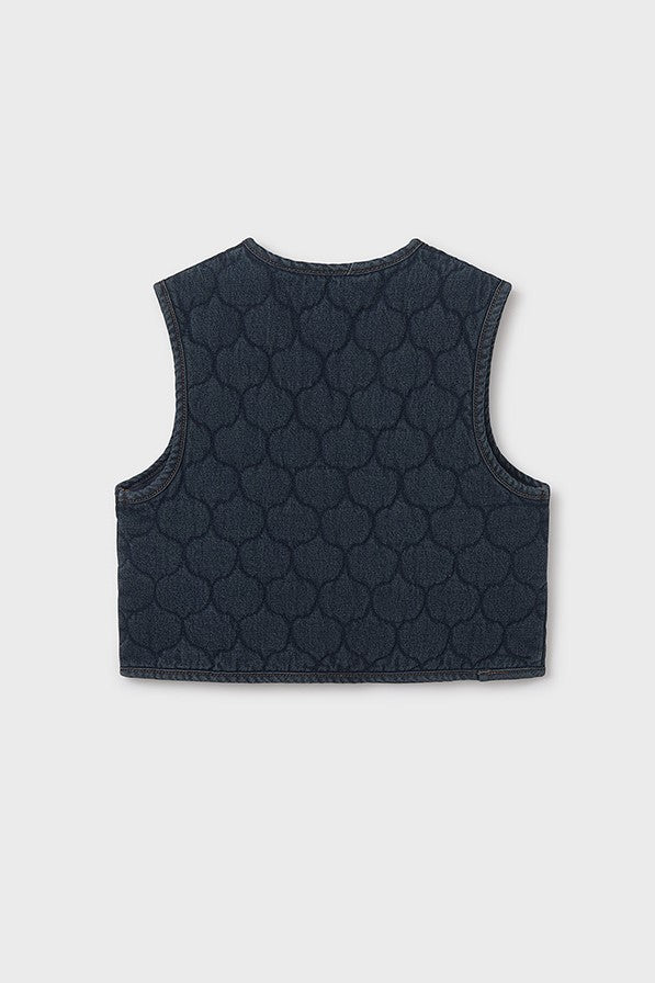 Безрукавка 'Midnight Blue' з деніму Mayoral