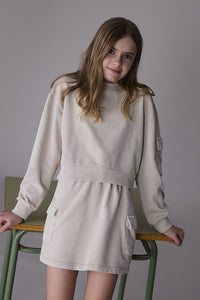 Комплект 'Varsity Vibes' зі світшота та спідниці Mayoral