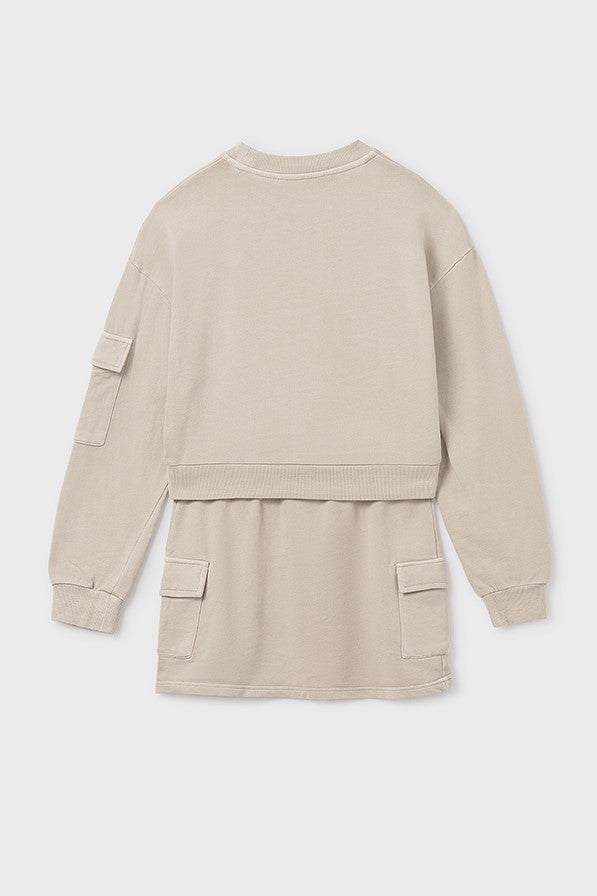 Комплект 'Varsity Vibes' зі світшота та спідниці Mayoral