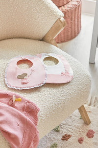 Комплект 'Pink Sand' з двох нагрудних фартухів Mayoral