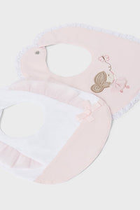 Комплект 'Pink Sand' з двох нагрудних фартухів Mayoral