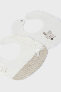 Комплект 'Pink Sand' з двох нагрудних фартухів Mayoral