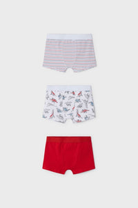 Комплект 'Homewear-Underwear' з трох пара трусів з динозаврами Mayoral