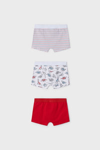 Комплект 'Homewear-Underwear' з трох пара трусів з динозаврами Mayoral