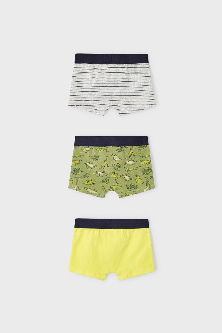 Комплект 'Homewear-Underwear' з трох пара трусів з динозаврами Mayoral