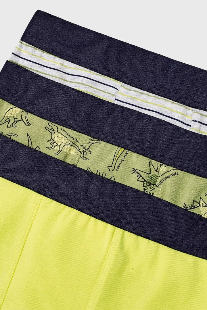 Комплект 'Homewear-Underwear' з трох пара трусів з динозаврами Mayoral