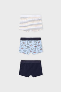 Комплект 'Homewear-Underwear' з трох пара трусів з динозаврами Mayoral