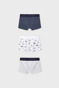 Комплект 'Homewear-Underwear' з трох пара трусів з динозаврами Mayoral