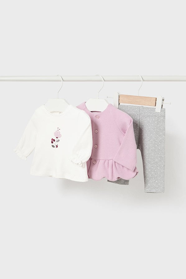 Комплект 'Sia' з футболки, легінсів та жакета Mayoral