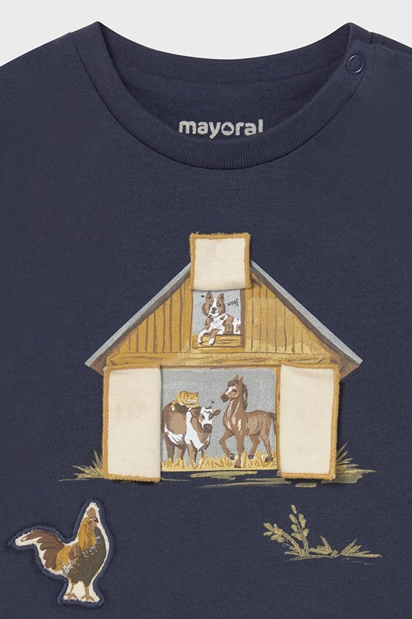 Футболка 'Austin' з аплікацією Mayoral
