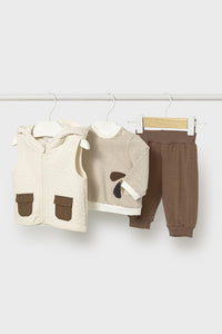 Комплект 'Fanny Moments' зі світшота, штанів та безрукавки Mayoral