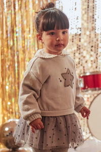 Сукня 'Silver Slate' з комбінованої тканини Mayoral