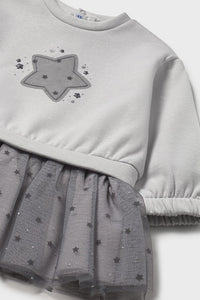 Сукня 'Silver Slate' з комбінованої тканини Mayoral