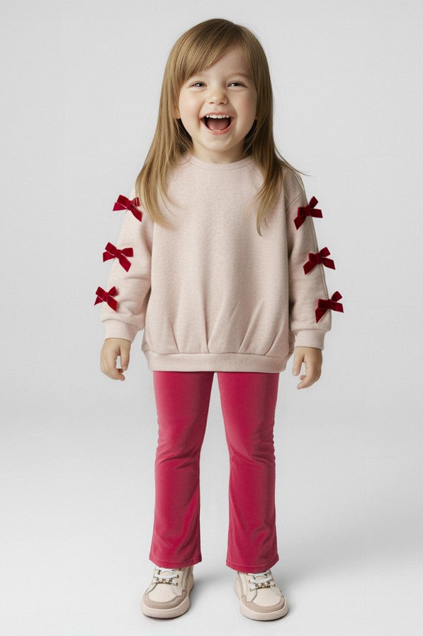 Комплект 'Kengsinton' зі світшота з бантиками та штанів Mayoral