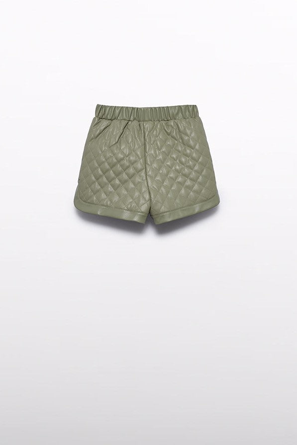 Шорти 'Paisley' з екошкіри Abel & Lula