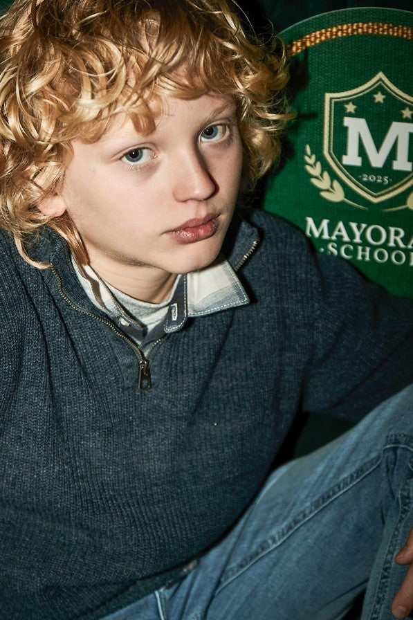 Светр 'Directors's Cut' з короткою блискавкою Mayoral