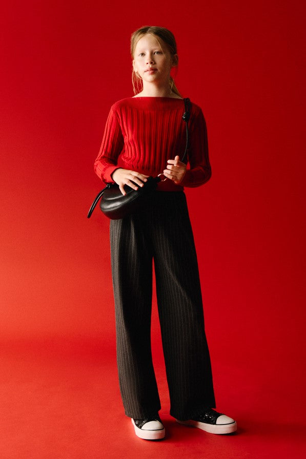 Штани 'Chillng Red' в смужку Mayoral