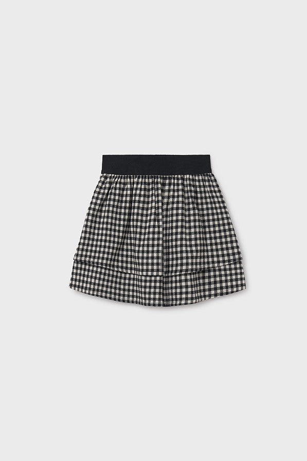 Спідниця 'Toasted Almond' в клітинку Mayoral