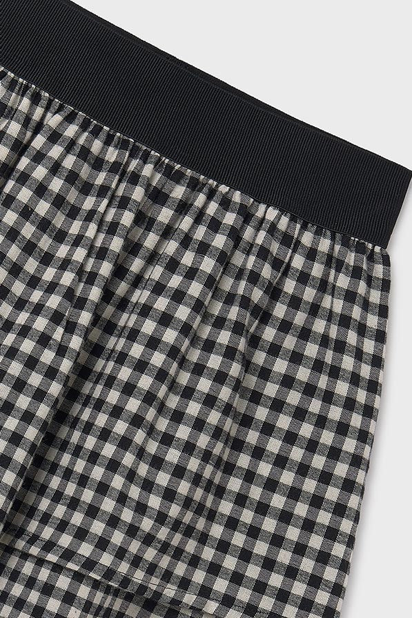 Спідниця 'Toasted Almond' в клітинку Mayoral