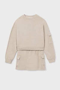 Комплект 'Varsity Vibes' зі світшота та спідниці Mayoral