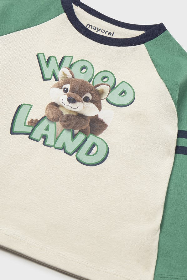 Футболка 'Woodland' комбінована Mayoral