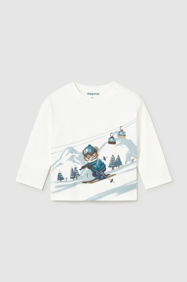 Футболка 'Winter Safari' з малюнком Mayoral