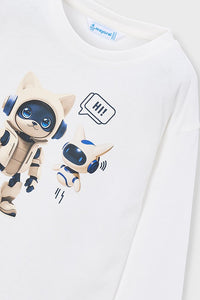 Футболка 'Athletics Minibots' з роботом Mayoral