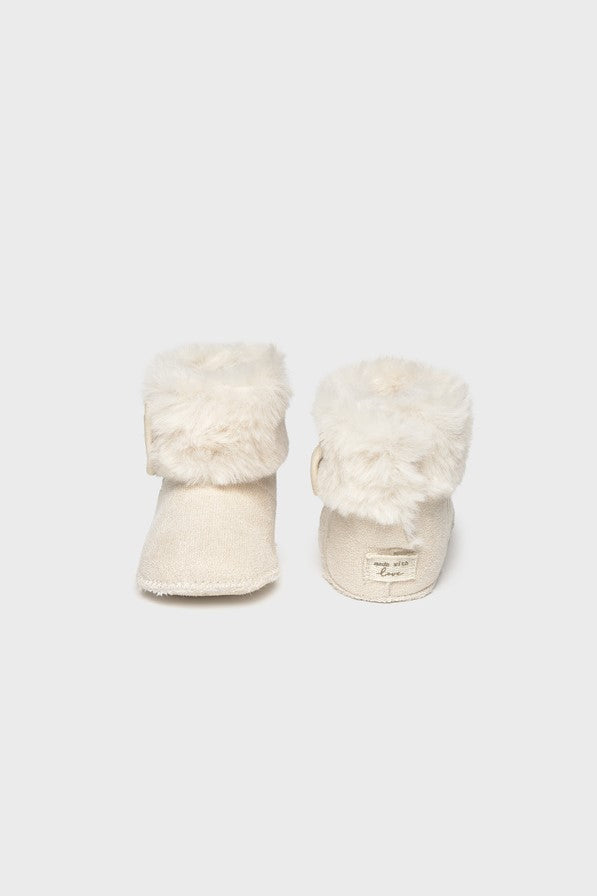 Пінетки 'Cotton Cream' з підкладкою з еко-хутра Mayoral