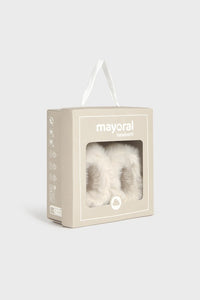 Пінетки 'Cotton Cream' з підкладкою з еко-хутра Mayoral