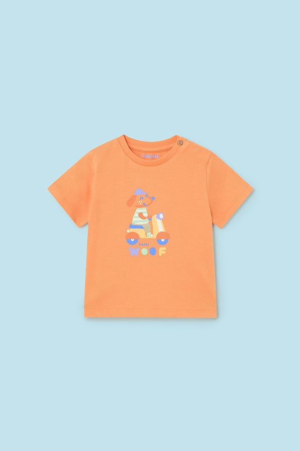 Комплект 'Happy Woof Puzzle' з футболки, майки та шортів Mayoral