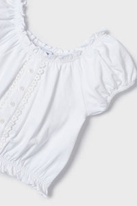 Комплект 'Chloe' з блузи та шортів Mayoral