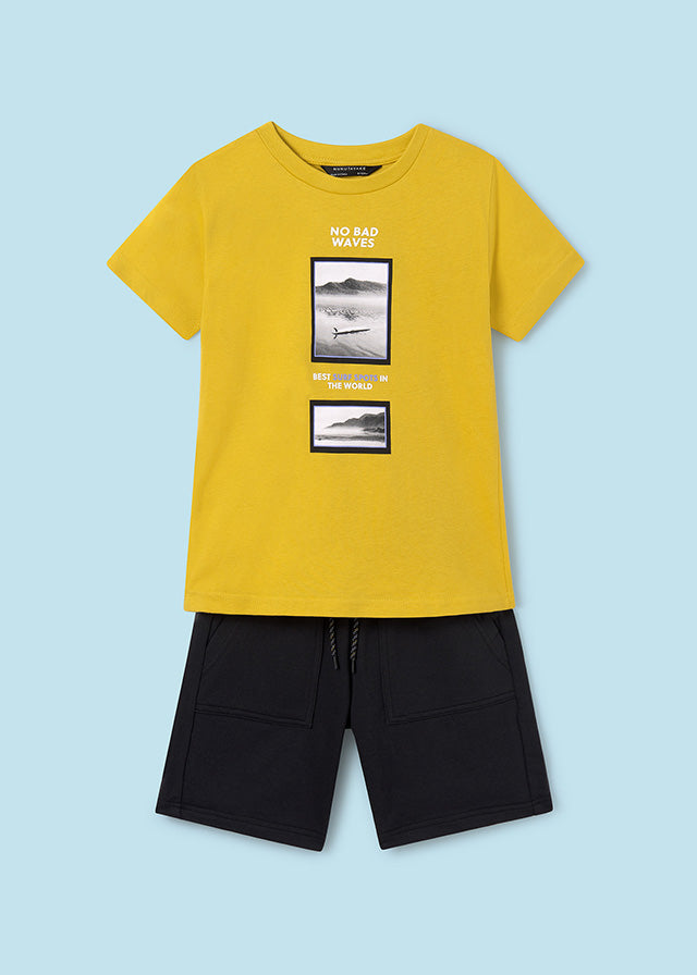 Комплект 'Summer Solstice' з футболки та шортів Mayoral