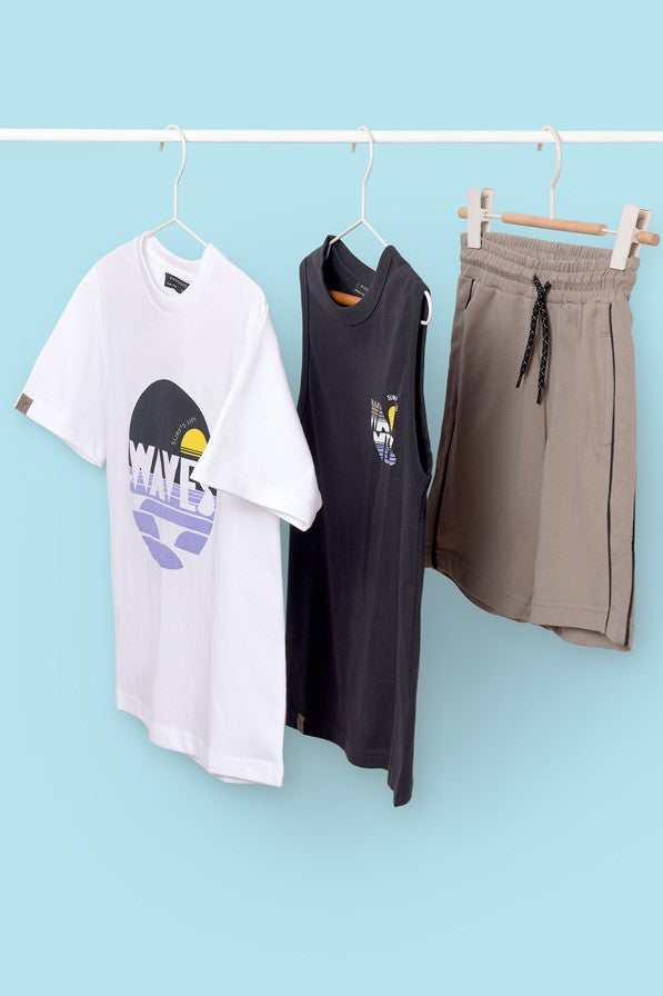 Комплект 'Summer Solstice' з футболки, майки та шортів Mayoral