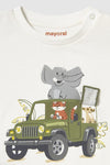 Футболка 'Let's Travel Relaxed Formal' з аплікацією Mayoral