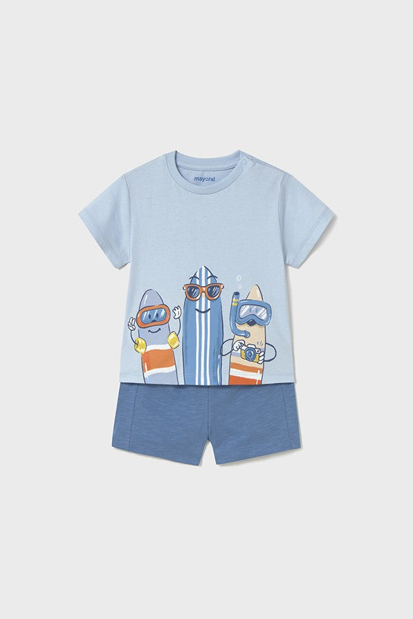 Комплект 'Sol Y Olas Funwear' з футболки та шортів Mayoral