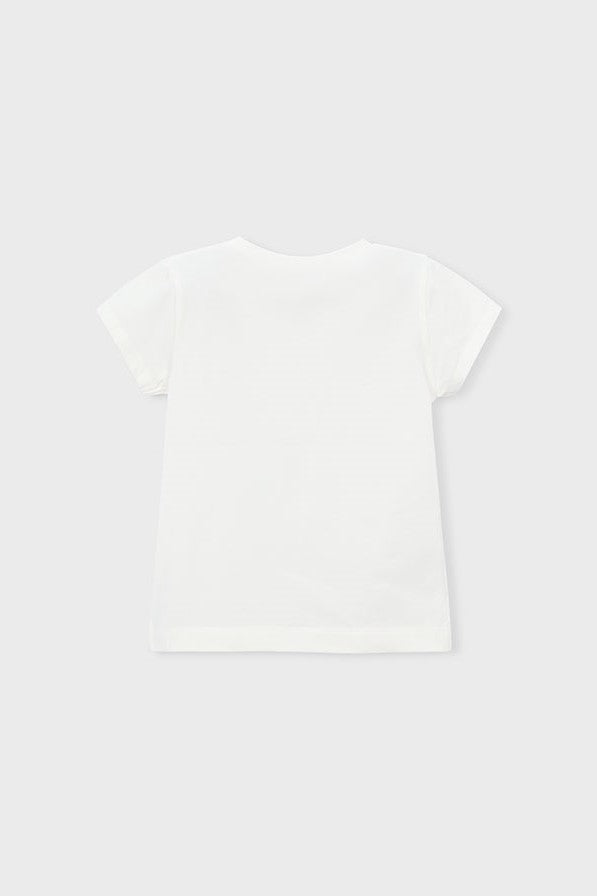 Футболка 'Organic Luxe' з квіточкою Mayoral