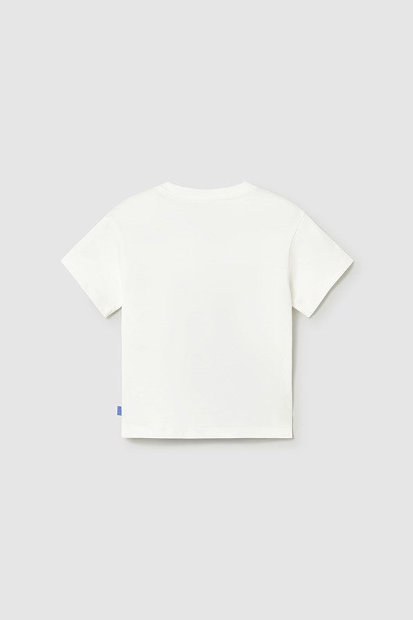 Футболка 'Kenia-Punto-Bano' з об'ємною аплікацією Mayoral