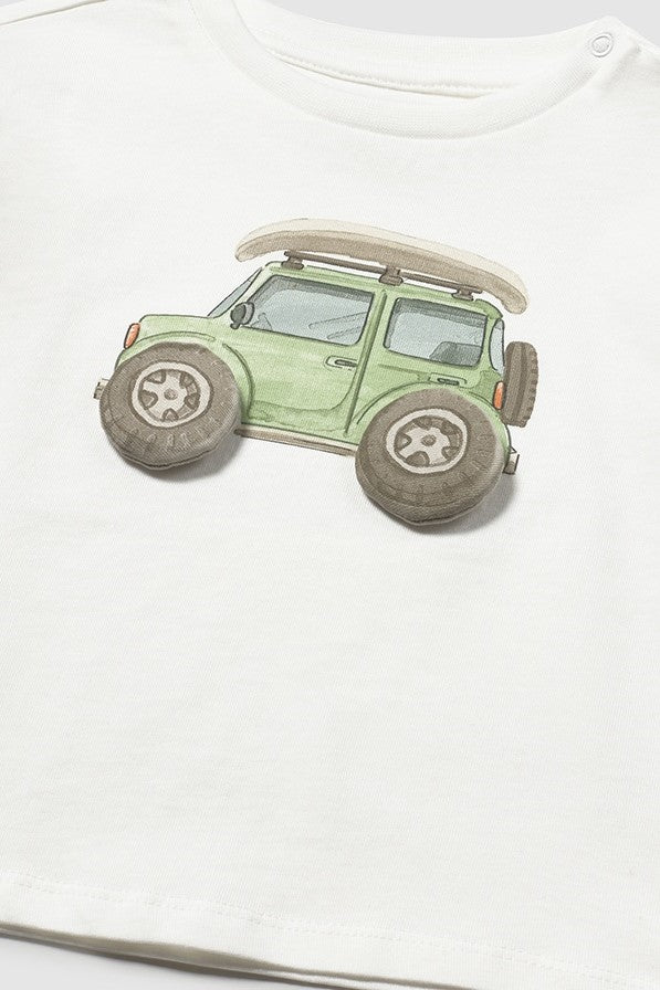 Футболка 'Kenia-Punto-Bano' з об'ємною аплікацією Mayoral