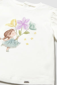 Футболка 'Peonia' з малюнком Mayoral