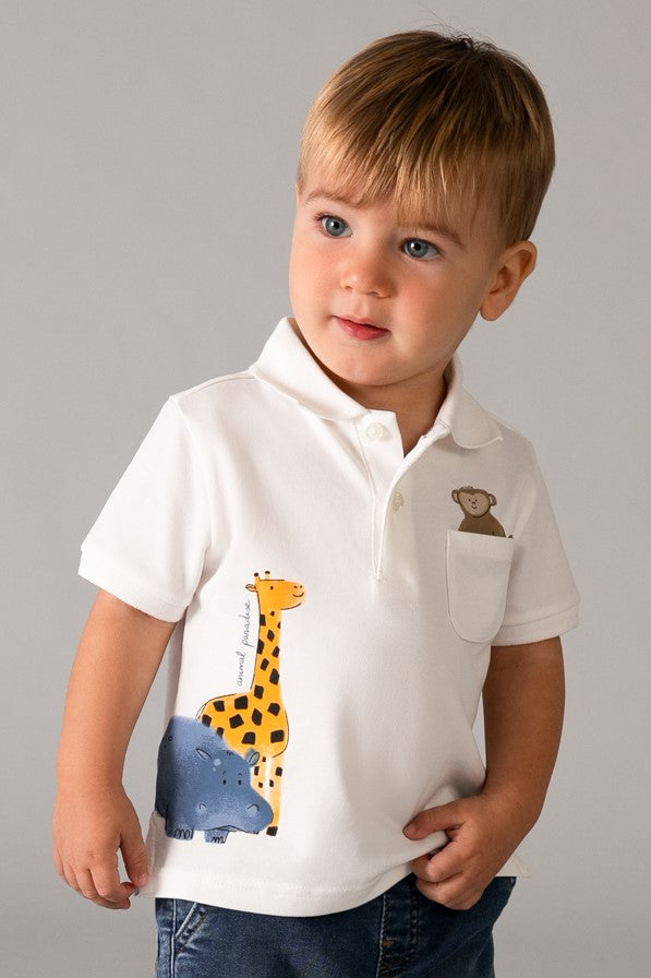 Футболка-поло 'Kenia' з принтом Mayoral