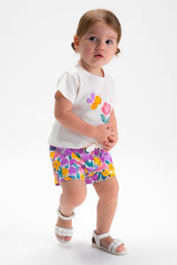 Комплект 'Tulip' з двох футболок та шортів Mayoral