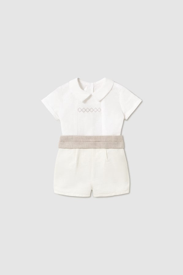 Комплект 'Soft Cookie' з сорочки та шортів Mayoral