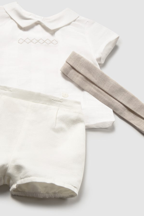 Комплект 'Soft Cookie' з сорочки та шортів Mayoral