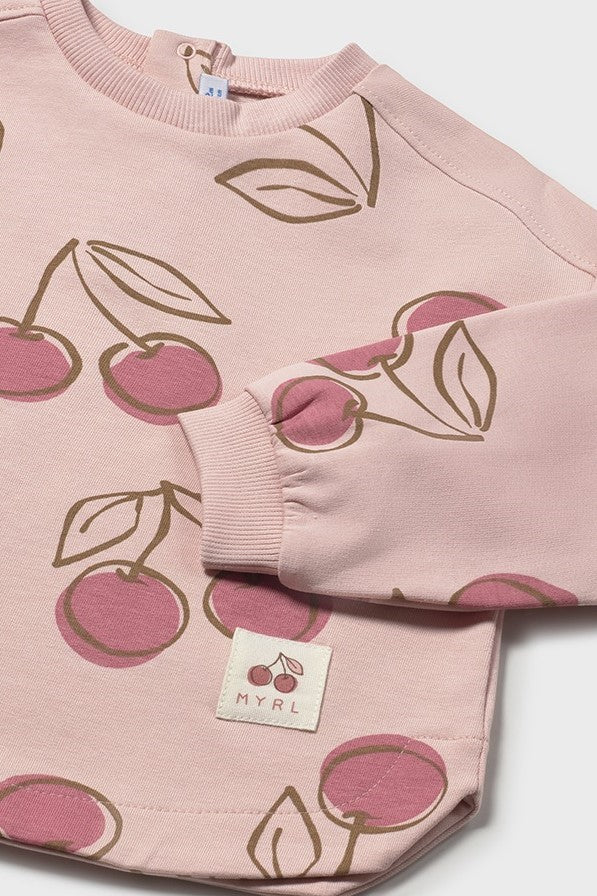 Світшот 'Milkshake' з принтом Mayoral