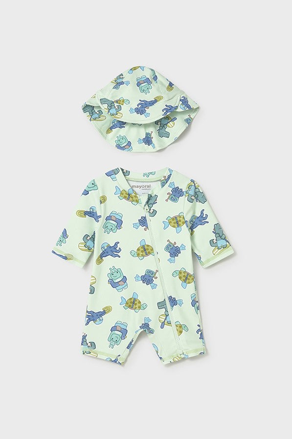 Купальний костюм 'Amazonia' з панамою Mayoral