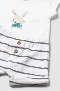 Комплект 'Hi Banny' з двох футболок та двох пар шортів Mayoral