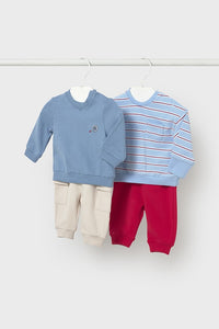 Комплект 'Go To Play' з двох футболок та двох пар штанів Mayoral