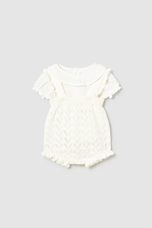 Комплект 'Soft Cookie' з блузи та шортів Mayoral