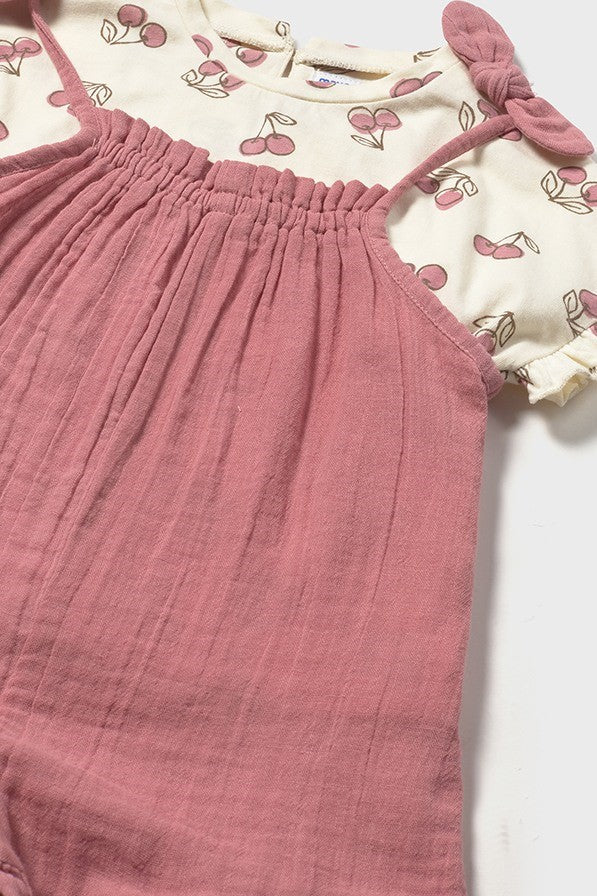 Комплект 'Milkshake' з футболки та комбінезона Mayoral