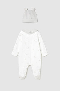 Комплект 'My Sky' з піжами, шапки та нагрудного фартуха Mayoral